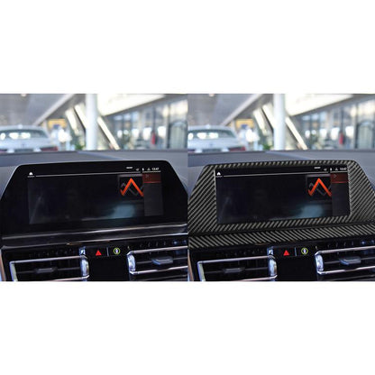 For 2019-2024 BMW 8 Series G14 Left-hand Drive 2pcs /Set Navigation Screen Frame Sticker, Left-hand Drive