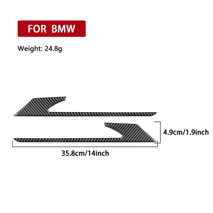 For 2019-2024 BMW 8 Series G14 Left and Right Drive 2pcs /Set Rear Fog Light Eyebrow Sticker