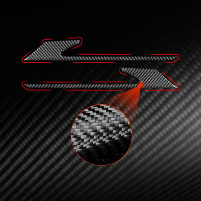 For 2019-2024 BMW 8 Series G14 Left and Right Drive 2pcs /Set Rear Fog Light Eyebrow Sticker