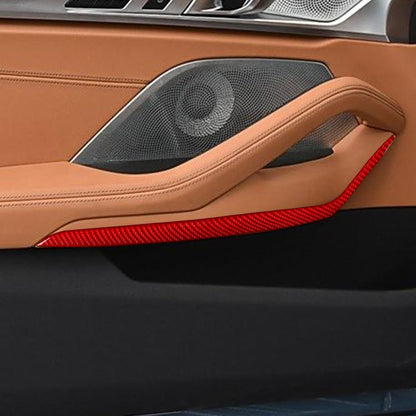 For 2019-2024 BMW 8 Series G14 2pcs /Set 2-door Version Inner Door Armrest Sticker