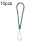10pcs  Silicone Woven Pattern  Cell Phone Lanyard Anti-loss Hand Rope