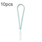 10pcs  Silicone Woven Pattern  Cell Phone Lanyard Anti-loss Hand Rope