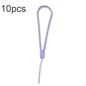 10pcs  Silicone Woven Pattern  Cell Phone Lanyard Anti-loss Hand Rope