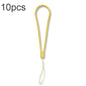10pcs  Silicone Woven Pattern  Cell Phone Lanyard Anti-loss Hand Rope