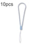 10pcs  Silicone Woven Pattern  Cell Phone Lanyard Anti-loss Hand Rope