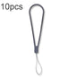 10pcs  Silicone Woven Pattern  Cell Phone Lanyard Anti-loss Hand Rope