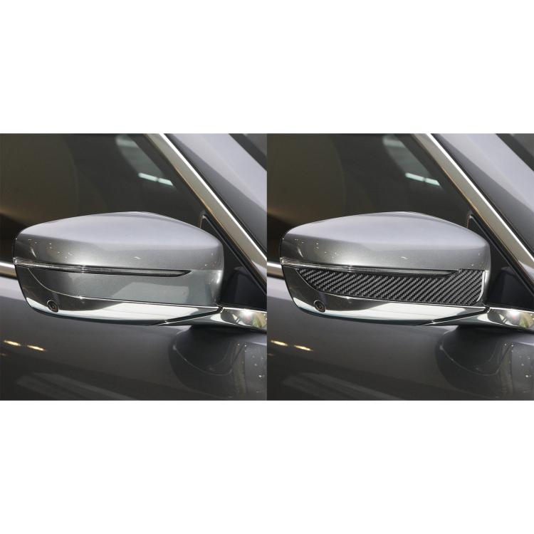 For 2019-2024 BMW 8 Series G14 2pcs /Set Right-hand Drive Rearview Mirror Anti-scratch Strip Stickers, Right-hand Drive