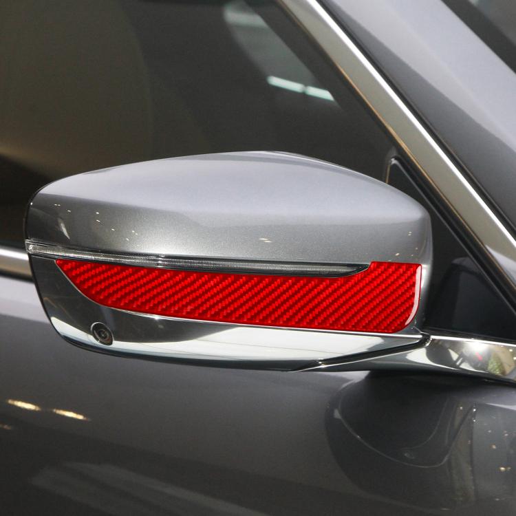For 2019-2024 BMW 8 Series G14 2pcs /Set Right-hand Drive Rearview Mirror Anti-scratch Strip Stickers, Right-hand Drive