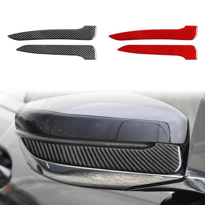 For 2019-2024 BMW 8 Series G14 2pcs /Set Left-hand Drive Rearview Mirror Anti-scratch Strip Stickers, Left-hand Drive