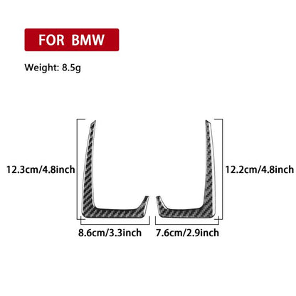 For 2019-2024 BMW 8 Series G14 2pcs /Set Right-hand Drive Instrument Both Sides Decorative Stickers, Right-hand Drive