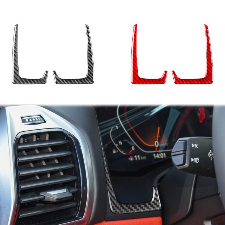 For 2019-2024 BMW 8 Series G14 2pcs /Set Left-hand Drive Instrument Both Sides Decorative Stickers, Left-hand Drive