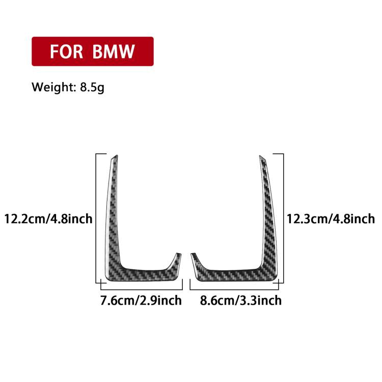 For 2019-2024 BMW 8 Series G14 2pcs /Set Left-hand Drive Instrument Both Sides Decorative Stickers, Left-hand Drive