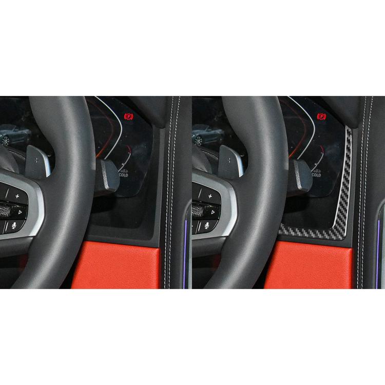 For 2019-2024 BMW 8 Series G14 2pcs /Set Left-hand Drive Instrument Both Sides Decorative Stickers, Left-hand Drive