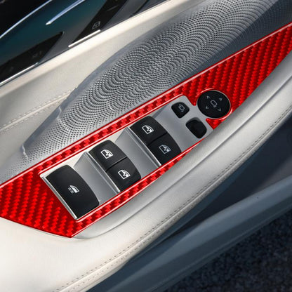 For 2019-2024 BMW 8 Series G14 2pcs /Set Left-hand Drive Glass Lift Convertible Stickers, Left-hand Drive