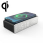 W258 With Clock / Temperature Display Desktop Phone / Earphone Wireless Charging, W258 5W (Silver), W258 5W (Black)