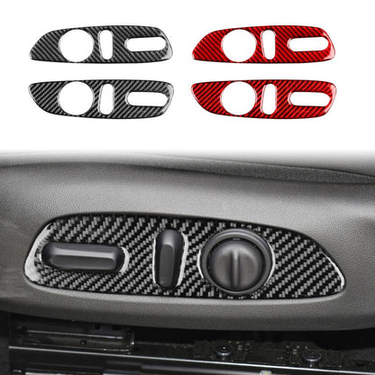 For Chevrolet Malibu 2016-2024 2pcs /Set Left-hand Drive Seat Adjustment Button Sticker