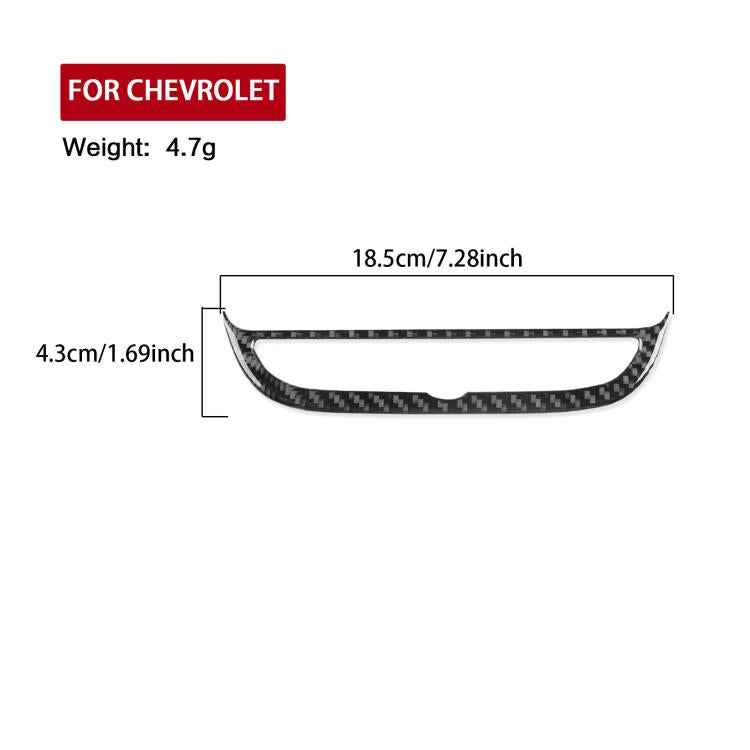 For Chevrolet Malibu 2016-2024 Left-hand Drive Navigation Button Frame Sticker