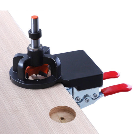 8 In 1 Aluminum Alloy 35mm Hinge Opener Hinge Punch Positioning Tool, 8 In 1