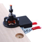 8 In 1 Aluminum Alloy 35mm Hinge Opener Hinge Punch Positioning Tool, 8 In 1