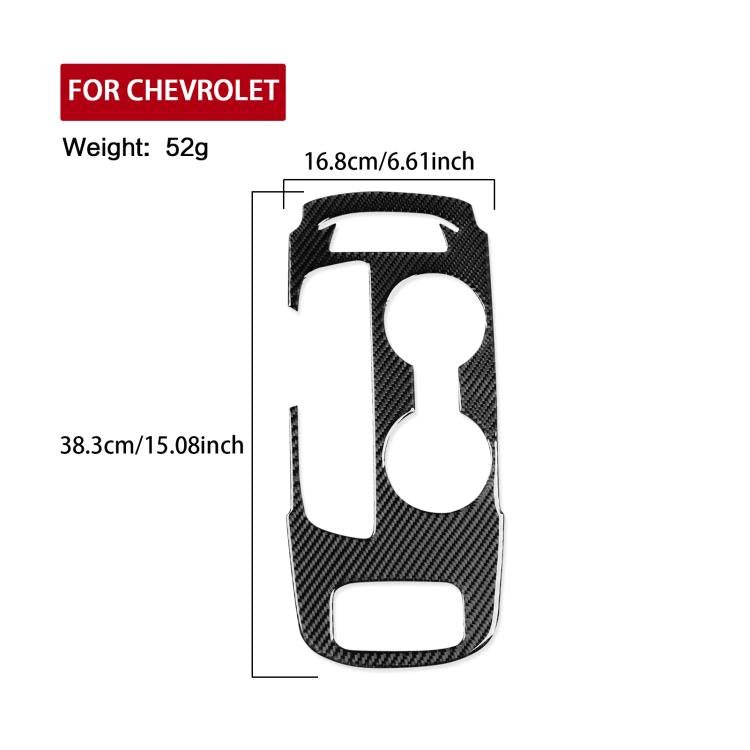 For Chevrolet Malibu 2016-2024 C Model Left-hand Drive Gear Panel Sticker