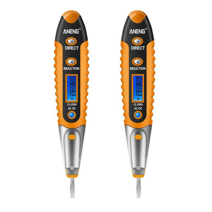 ANENG VD700 2pcs Sound and Light Alarm Non-contact Digital Display Sensor Multi-function Test Pen, Digital Display Pen (Black Red), Digital Display Pen (Yellow Green), Digital Display Pen (Black Yellow)