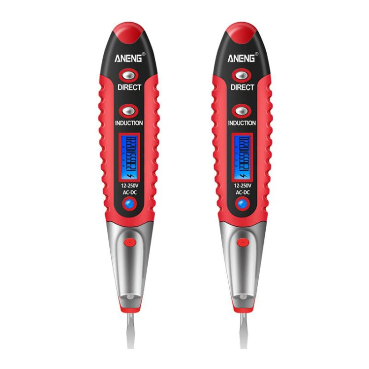 ANENG VD700 2pcs Sound and Light Alarm Non-contact Digital Display Sensor Multi-function Test Pen, Digital Display Pen (Black Red), Digital Display Pen (Yellow Green), Digital Display Pen (Black Yellow)