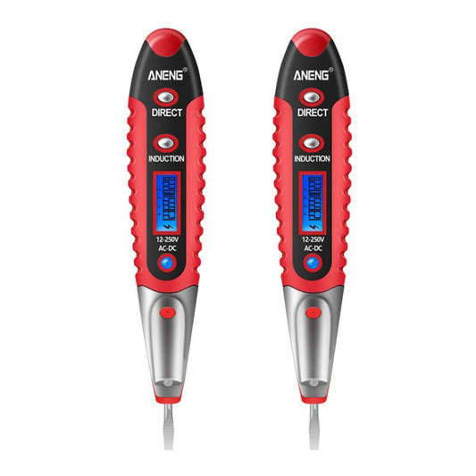 ANENG VD700 2pcs Sound and Light Alarm Non-contact Digital Display Sensor Multi-function Test Pen, Digital Display Pen (Black Red), Digital Display Pen (Yellow Green), Digital Display Pen (Black Yellow)