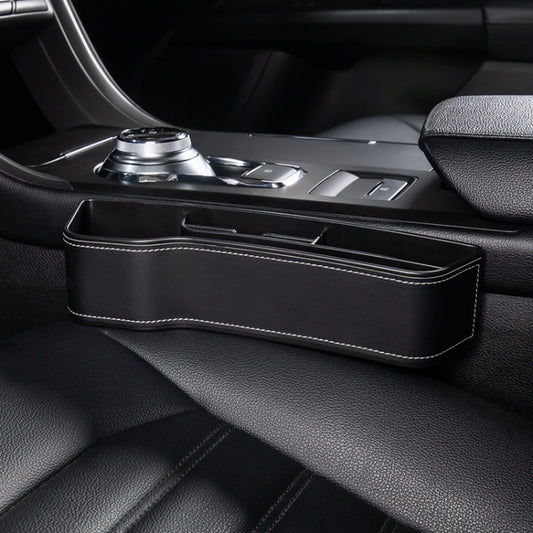 Car Crevice Storage Box Seat Decoration Finishing Box, Black Leather Principal Driver, Black Leather Co-pilot, Beige Leather Principal Driver, Beige Leather Co-pilot, Mocha Brown Leather Principal Driver, Mocha Brown Co-pilot, Red Suede Principal Drive...