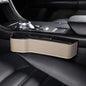 Car Crevice Storage Box Seat Decoration Finishing Box, Black Leather Principal Driver, Black Leather Co-pilot, Beige Leather Principal Driver, Beige Leather Co-pilot, Mocha Brown Leather Principal Driver, Mocha Brown Co-pilot, Red Suede Principal Drive...