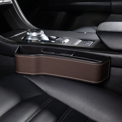 Car Crevice Storage Box Seat Decoration Finishing Box, Black Leather Principal Driver, Black Leather Co-pilot, Beige Leather Principal Driver, Beige Leather Co-pilot, Mocha Brown Leather Principal Driver, Mocha Brown Co-pilot, Red Suede Principal Drive...