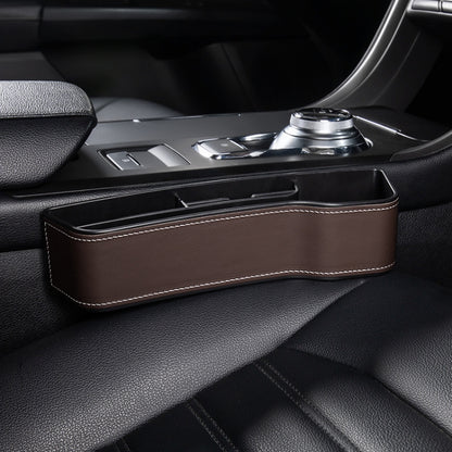 Car Crevice Storage Box Seat Decoration Finishing Box, Black Leather Principal Driver, Black Leather Co-pilot, Beige Leather Principal Driver, Beige Leather Co-pilot, Mocha Brown Leather Principal Driver, Mocha Brown Co-pilot, Red Suede Principal Drive...