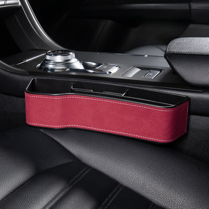 Car Crevice Storage Box Seat Decoration Finishing Box, Black Leather Principal Driver, Black Leather Co-pilot, Beige Leather Principal Driver, Beige Leather Co-pilot, Mocha Brown Leather Principal Driver, Mocha Brown Co-pilot, Red Suede Principal Drive...