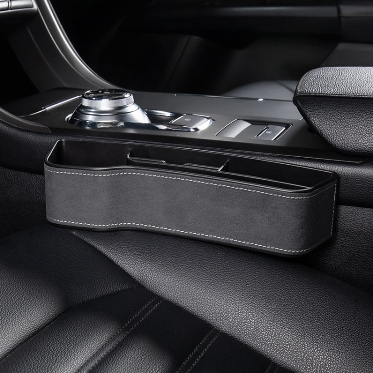 Car Crevice Storage Box Seat Decoration Finishing Box, Black Leather Principal Driver, Black Leather Co-pilot, Beige Leather Principal Driver, Beige Leather Co-pilot, Mocha Brown Leather Principal Driver, Mocha Brown Co-pilot, Red Suede Principal Drive...