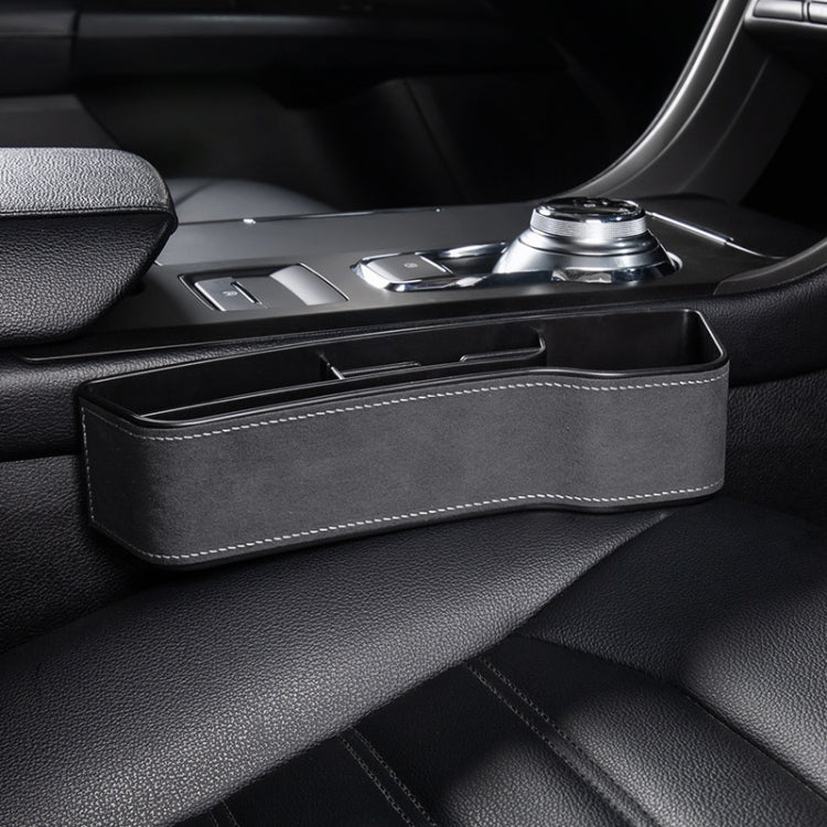 Car Crevice Storage Box Seat Decoration Finishing Box, Black Leather Principal Driver, Black Leather Co-pilot, Beige Leather Principal Driver, Beige Leather Co-pilot, Mocha Brown Leather Principal Driver, Mocha Brown Co-pilot, Red Suede Principal Drive...
