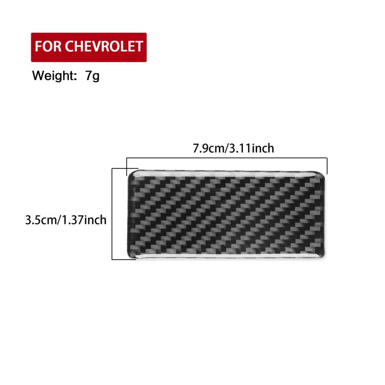 For Chevrolet Malibu 2016-2024 Left-hand Drive Co-pilot Storage Box Sticker