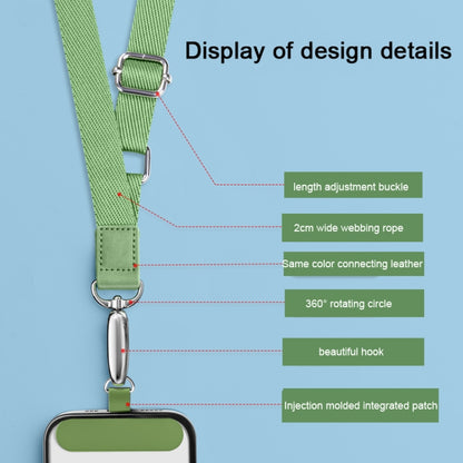 Mobile Phone Messenger Lanyard Adjustable Wide Hanging Neck Sling