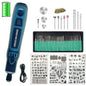 55-in-1 Rechargable Mini Electric Grinder Kit 3-speed Adjustable Miniature Electric Drill Manicure Tool, 55-in-1 Electric Grinder