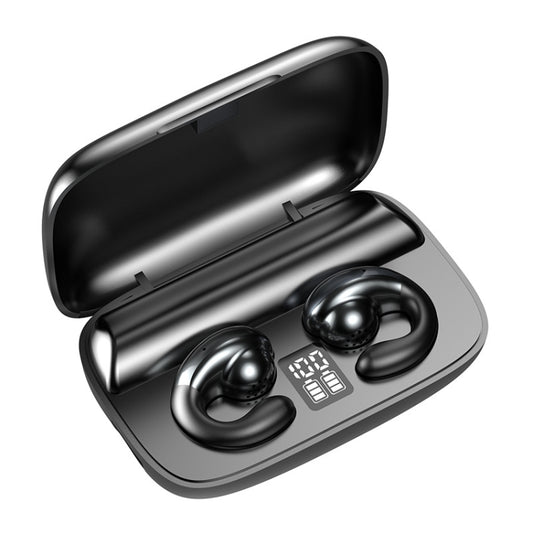 Wireless Ear Clip Noise Reduction Bluetooth Headphone Bone Conduction No Delay Headset