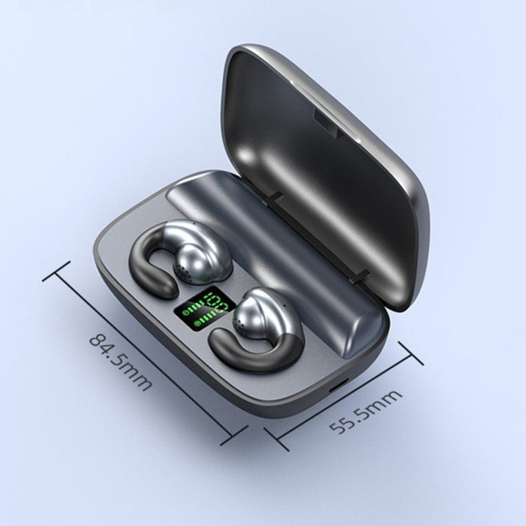 Wireless Ear Clip Noise Reduction Bluetooth Headphone Bone Conduction No Delay Headset