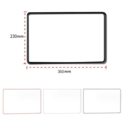 For Tesla Model3/Y Screen Bumper Protective Cover Silicone Frame, For Tesla Model3/Y Black, For Tesla Model3/Y Pink, For Tesla Model3/Y White, For Tesla Model3/Y Gray