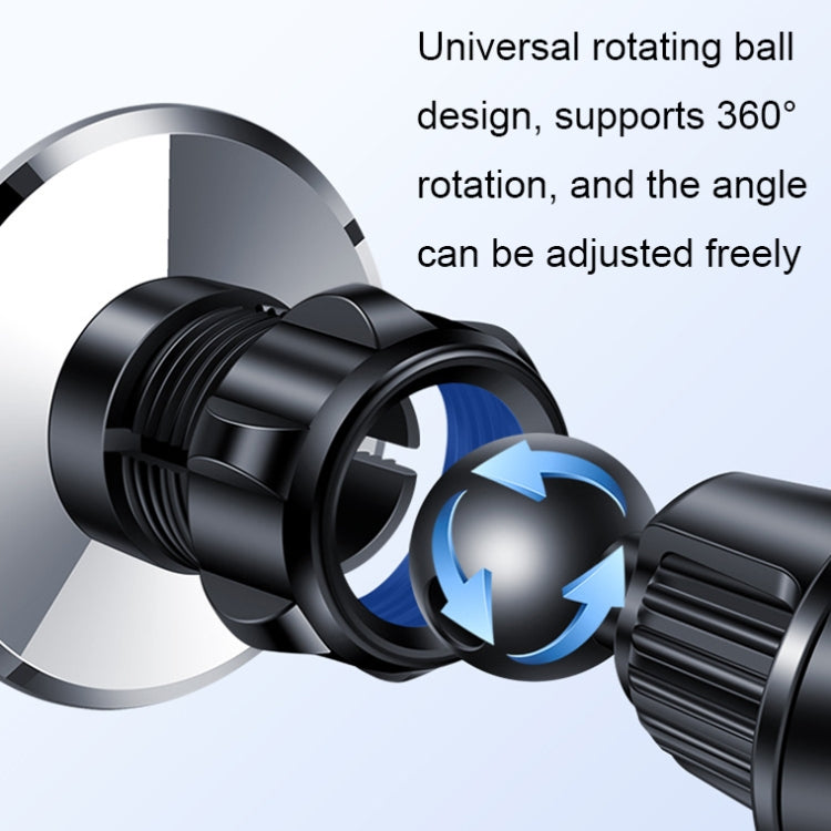 Aluminum Alloy Rotatable Magnetic Car Air Outlet Mobile Phone Holder
