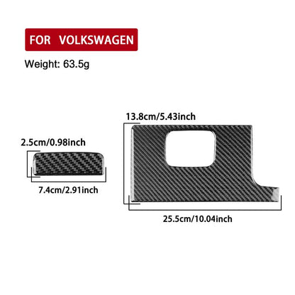For Volkswagen Sagitar 2019-2023 2pcs /Set Left-Hand Drive Main Driver Storage Panel Sticker