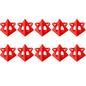 10pcs/Pack Woodworking Paint Pyramid Stands Cone Support Stand, Yellow, Red, Champagne