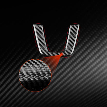 For Volkswagen Sagitar 2019-2023 Left-hand Drive Steering Wheel Chin Decoration Sticker