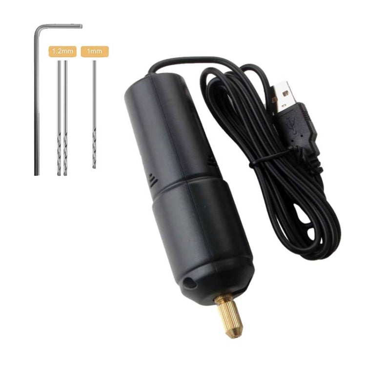 USB Interface 360 Mini Electric Drill Manual Glue Drilling Electric Drill, Bare Metal, Drill+4pcs Wrench, Drill+10pcs Wrench, Drill+4pcs Wrench+100pcs Nails, Drill+4pcs Wrench+100pcs Nails+Clamp Bed+20pcs Key Ring