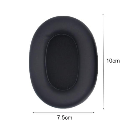 2pcs For Jabra Elite 85h Headphone Leather Case Sponge Earmuffs Earpad Protective Cover