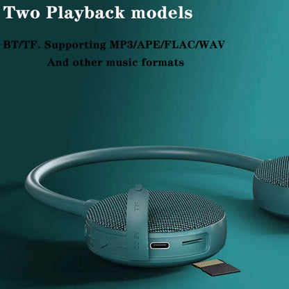 ROCKMIA  EBS-906 Neckband Bluetooth Speaker Waterproof Music Player Built-in Microphone