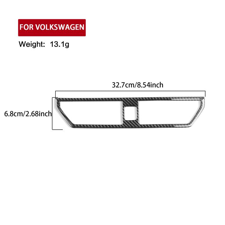 For Volkswagen Sagitar 2019-2023 B Model Left-hand Drive Center Console Air Outlet Sticker