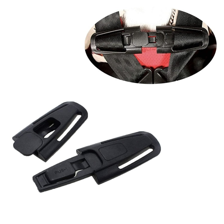 Child Safety Seat Belt 5-point Chest Buckle Adjustment Lock, 4cm Buckle