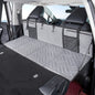Car Camping Bed Folding Board SUV Rear Row Extension Board For Tesla, Gray, Black, Gray Embossed, Black Embossed